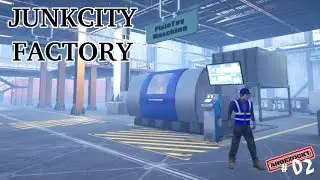 Junkcity Factory #02 🛠️ Konfus wegen Arbeitern & nerviger Menü-Bug #angezockt #deutsch