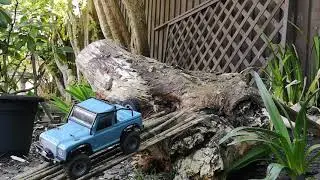 FTX outback mini 2.0 covid 19 garden trails crawler 1/24 hobby plus RC car defender 90 pick up