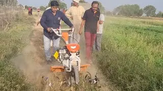 Stihl_7 Hp Mini Rotavator With High Power Working Demo 2021