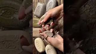ASMR Soap Crushing- Extreme Satisfaction |Clean and Relaxing Sounds#relax #satisfying
