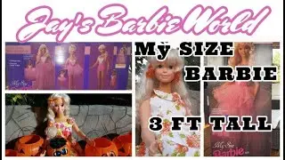 MY SIZE BARBIE 3 FEET TALL - unbox vintage Barbie doll