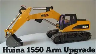 Huina 1550 Arm Upgrade || Testing