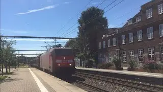 DB Cargo EG 3110 med godstog