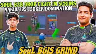 S8UL SouL Survived 16 Teams in Small Circle 🔥 30 Finishes 3 Match in Scrims✅SouL BGIS GRIND Regaltos