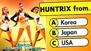 KPop Demon Hunters Movie Trivia Quiz Challenge #5 🔥👑 ~ Huntrix, Saja Boys, Rumi, Mira, Jinu, Joey