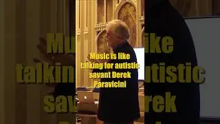 Music is like talking for autistic savant Derek Paravicini #genius #shorts