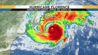 Noon Thursday coverage of Hurricane Florence