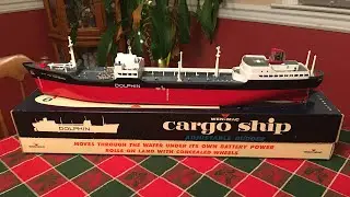 WEN-MAC Dolphin UNBOXING IN 2020, Texaco North Dakota, SS Torrey Canyon, Vintage 60’s toy