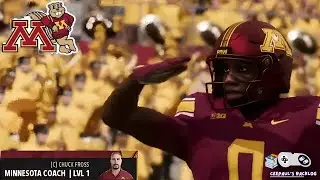College Football 26: Gophers Dynasty Build Ep. 1
