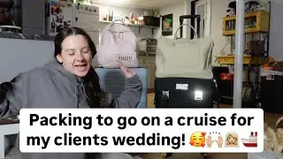 GRWM to go on a cruise for my client, she&rsquo;s getting married!! 😍🥂