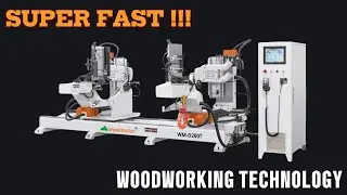 Fast Tenon Making with the CNC Double-End Tenoning Machine &ndash; WM-D200T | CNC Woodworking Machinery