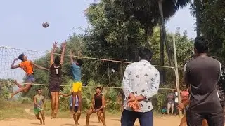 saketh v/s venkannababu 🏐🔥