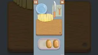 Cookingdom: Fried potatoes 🥔 🥔🍟🍟 #asmr #asmrcooking #asmrgaming  #recipe  #gaming