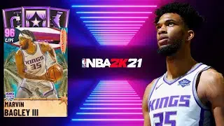 PINK DIAMOND MARVIN BAGLEY III GAMEPLAY! INSANE HIDDEN DARK MATTER FOR ONLY 3K MT IN NBA 2K21 MyTeam