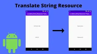 Localizing String Resources - Android Tutorial (2020)