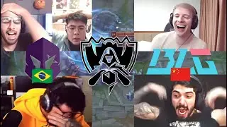 Streamers reagem a elimina&ccedil;&atilde;o cruel da VKS contra a BLG no MUNDIAL 2025 😢