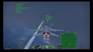 War Thunder F-18A Air Realistic Battles 11