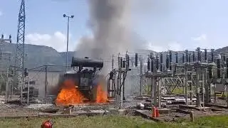 Transformer blast 4500KVA😨