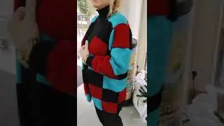 &Ouml;rg&uuml; Hırka Yapımı / Knitted Patchwork Cardigan/ Cropped Cardigan