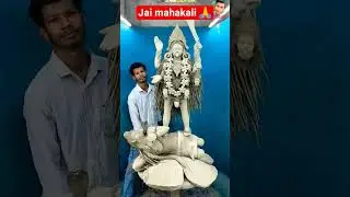 jai mahakali / mahakali made by clay 🙏 #mahakali #clay #shorts