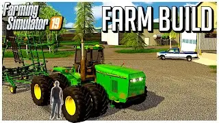 NEW FARM LAND, NEW FARM BUILD | FLINT HILLS ROLEPLAY | FARMING SIMULATOR 19