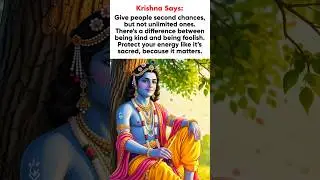 Krishna Teachings on Second Chance #krishnateachings #lordkrishna #motivation #spiritualjourney