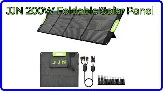 REVIEW (2025): JJN 200W Foldable Solar Panel. ESSENTIAL details.