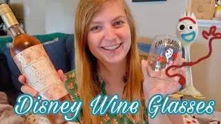 Disney Wine Glass Haul | My Etsy Disney Merchandise From Jewelandbella