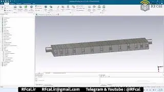 Waveguide Interdigital Filter 2.6-2.7 GHz number2