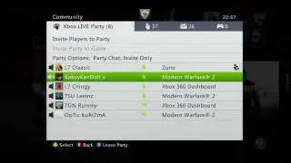 Singing on XBOX !