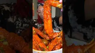 Huge King Crab | Seafood Boil Mukbang 🦀 #mukbang #asmr