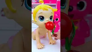 ASMR Unboxing Minnie Mouse & Pinkfong Banana 🍌 Cherry 🍒 Toy | Satisfying ASMR Kitchen Unboxing