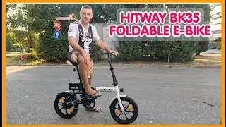 OUR FIRST EVER FOLDABLE E-BIKE | HITWAY BK35