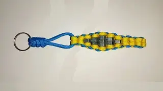 This Paracord Keychain With Hex Nuts Is Surprisingly Cool 🔥