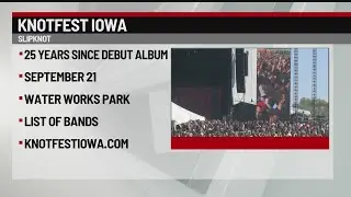 Slipknot to headline 25th Anniversary event at Water Works Park