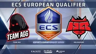 Team AGG vs. HellRaisers - Cobblestone (ECS European Qualifier)