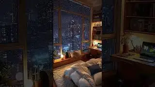 Wrapped in warmth, enjoying the perfect cozy night in a dreamy room. Romance is in the air tonight.
