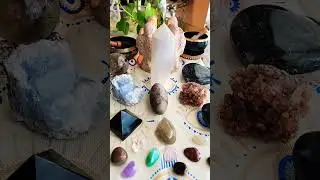 Crystal Grid for Manifesting during Aries New Moon & Spring Equinox