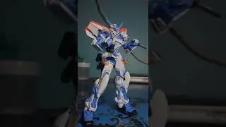 HG Gundam 1/144 Astray blue frame for review : 3d zoom
