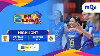 Popsivo Polwan VS Electric PLN 1-3 | Highlight PLN Mobile Proliga 2024