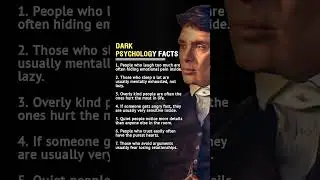 DARK PSYCHOLOGY FACTS &ndash; HIDDEN TRUTHS ABOUT HUMAN BEHAVIOR