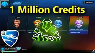 Opening 1 MILLION Tournament Credits | Rocket League Season 3
