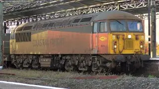 Trains at Chester (inc: 56078 + 56090) 29/10/25