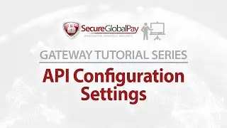 API Configuration Settings