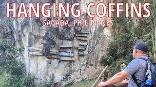 Hanging Coffins in Echo Valley - Sagada, Philippines