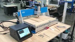 LY C Series Android Touch Screen Off-line Control System CNC Carving Machine Demo Video