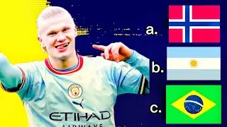 Guess the Country of the football player in 5 second