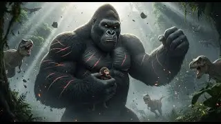 King Kong VS Dinosaurs - Rescue Baby Monkey: Epic Jungle Battle!