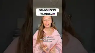 Различия, которые мы заметили между Таиландом и Филиппинами🇵🇭🇹🇭 #ТаиландпротивФилиппинов