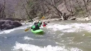 Slippery Rock Creek April 9, 2017 @ 3 feet
